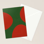 abstract retro vivid fall 2 Stationery Card Gallery Image 2