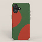abstract retro vivid fall 2 iPhone Case Gallery Image 1