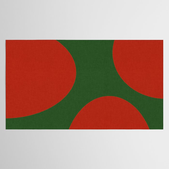 abstract retro vivid fall 2 Tablecloth Gallery Image 2
