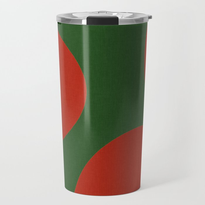 abstract retro vivid fall 2 Travel Mug Gallery Image 1
