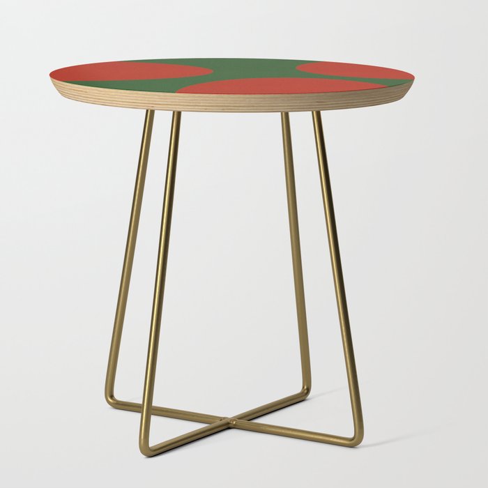 abstract retro vivid fall 2 Side Table Gallery Image 1