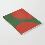 abstract retro vivid fall 2 Notebook Gallery Image 2