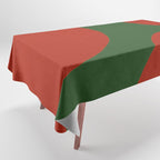 abstract retro vivid fall 2 Tablecloth Gallery Image 1