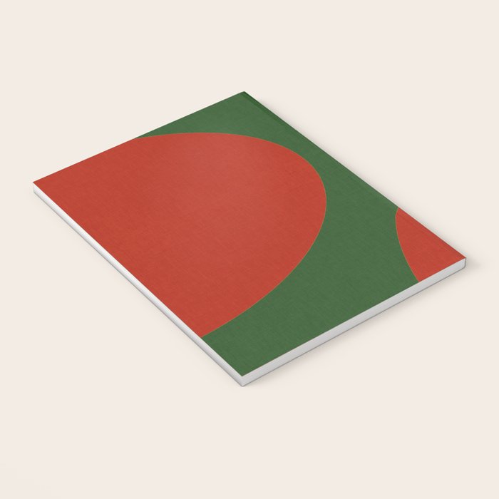 abstract retro vivid fall 2 Notebook Gallery Image 3