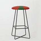 abstract retro vivid fall 2 Stool Gallery Image 1