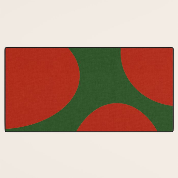 abstract retro vivid fall 2 Desk Mat Gallery Image 3