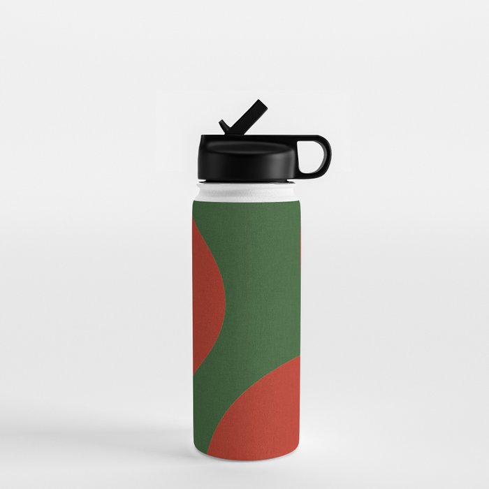 abstract retro vivid fall 2 Water Bottle Gallery Image 1