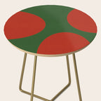 abstract retro vivid fall 2 Side Table Gallery Image 2