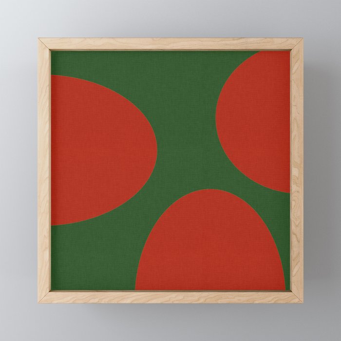 abstract retro vivid fall 2 Mini Art Print Gallery Image 1
