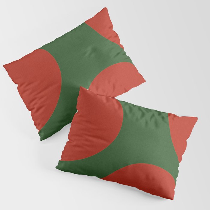 abstract retro vivid fall 2 Pillow Sham Gallery Image 1
