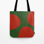 abstract retro vivid fall 2 Tote Bag Gallery Image 1
