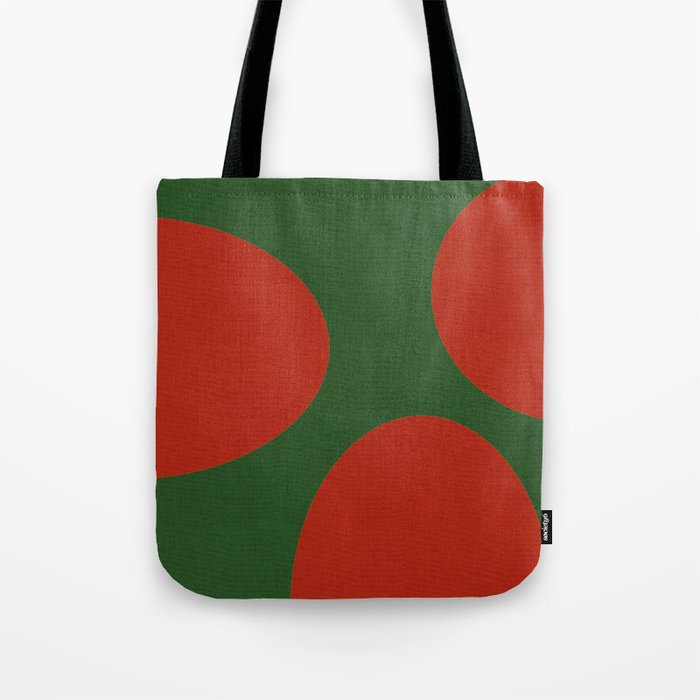 abstract retro vivid fall 2 Tote Bag Gallery Image 1