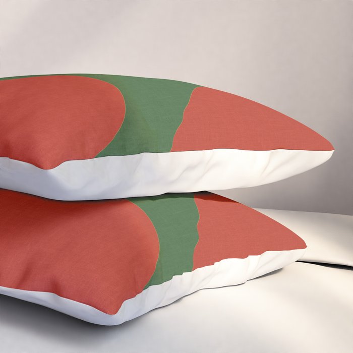 abstract retro vivid fall 2 Pillow Sham Gallery Image 3
