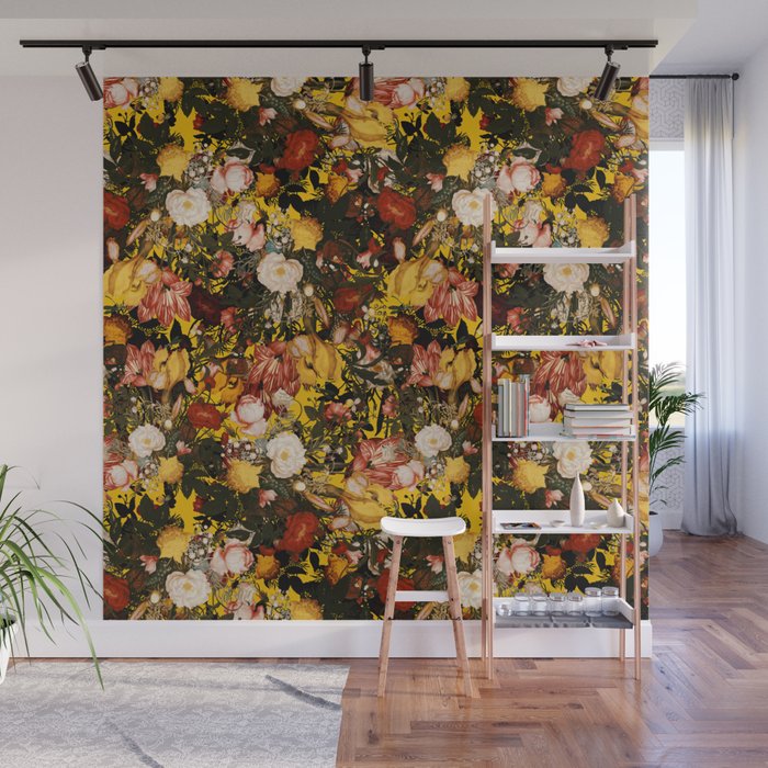 Vintage Garden - Autumn Wall Mural Gallery Image 1