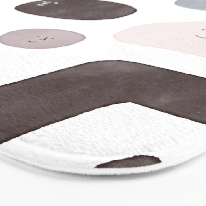 Happy Shapes Bath Mat Gallery Image 3