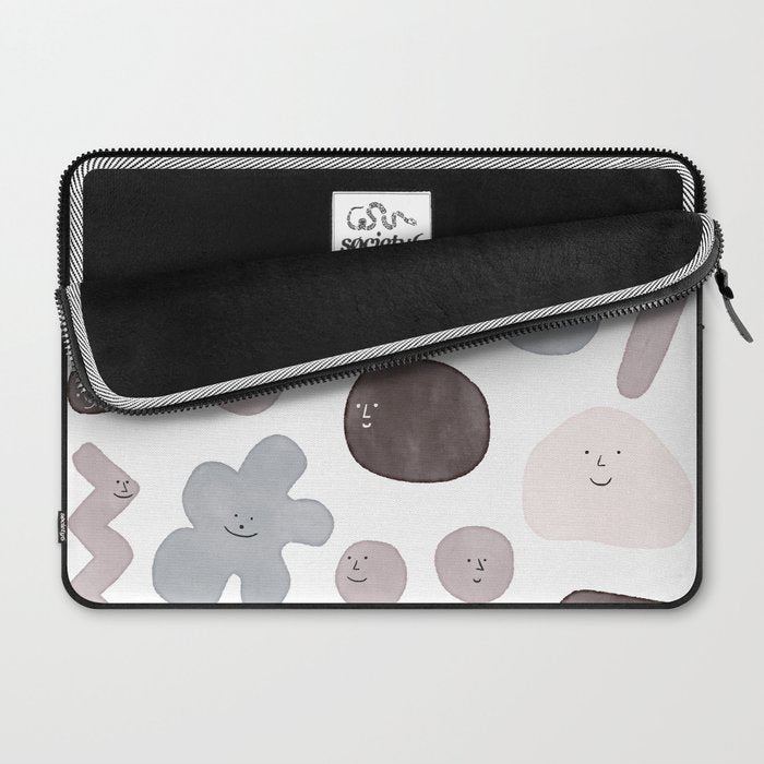 Happy Shapes Laptop Sleeve Gallery Image 2