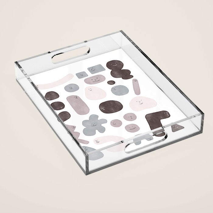 Happy Shapes Acrylic Tray Gallery Image 1