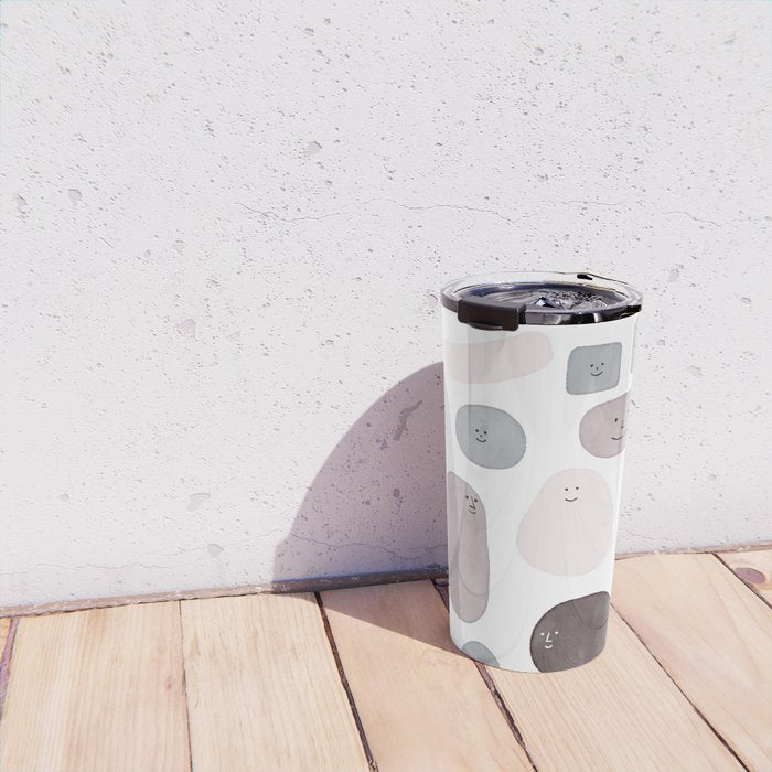 Happy Shapes Travel Mug Gallery Image 4