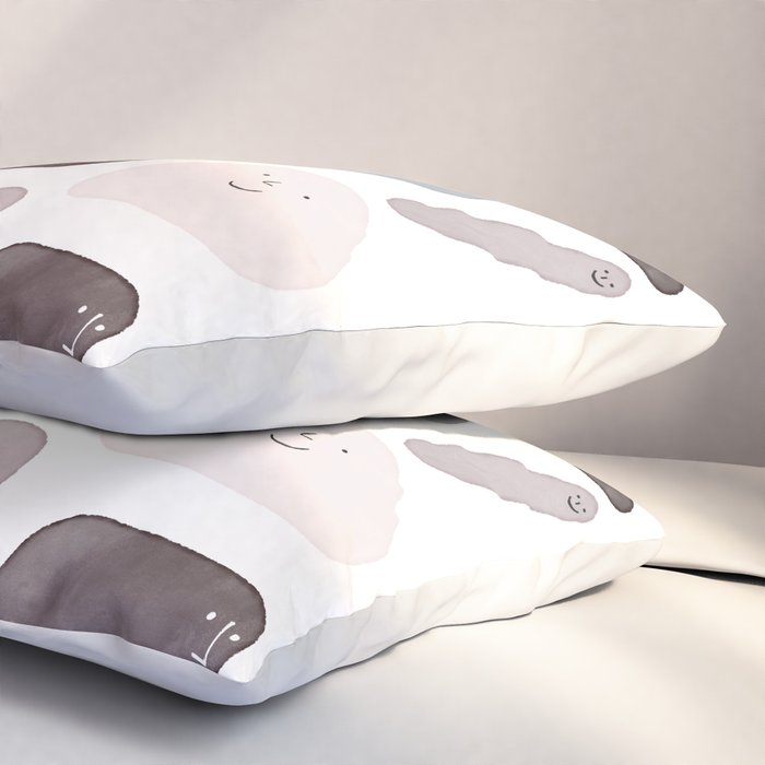 Happy Shapes Pillow Sham Gallery Image 3