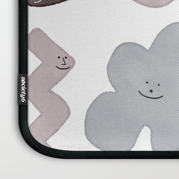 Happy Shapes Laptop Sleeve Gallery Image 3