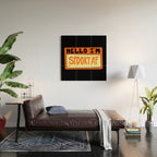 Spooky AF Wood Wall Art Gallery Image 2