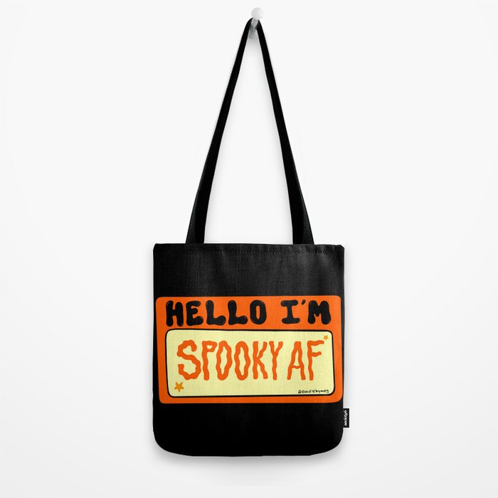 Spooky AF Tote Bag Gallery Image 2