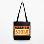 Spooky AF Tote Bag Gallery Image 2