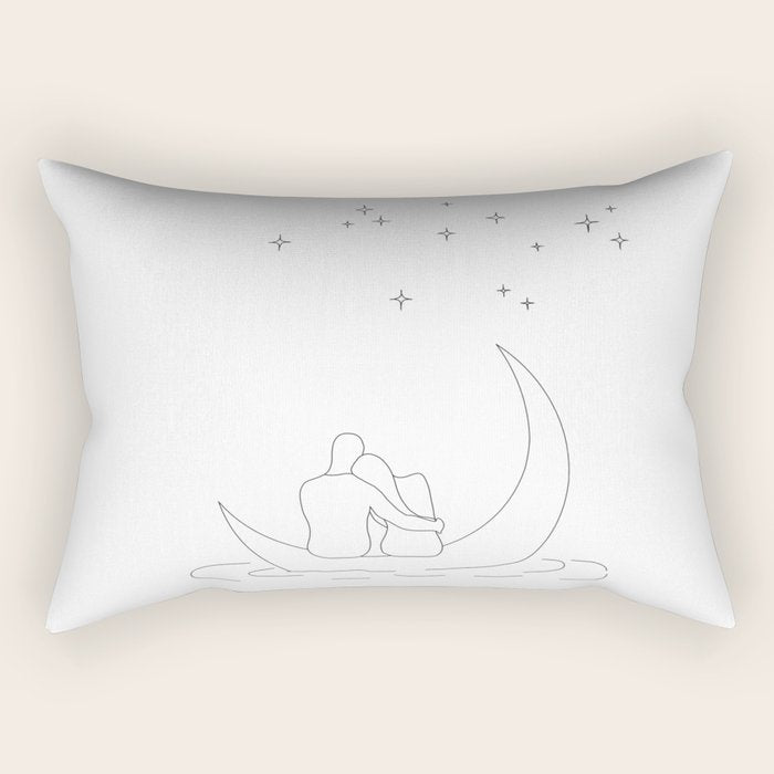 Honeymoon Rectangular Pillow Gallery Image 2
