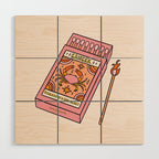 Cancer Zodiac Matchbox Wood Wall Art Gallery Image 1