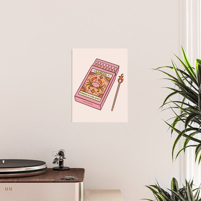 Cancer Zodiac Matchbox Poster Gallery Image 2