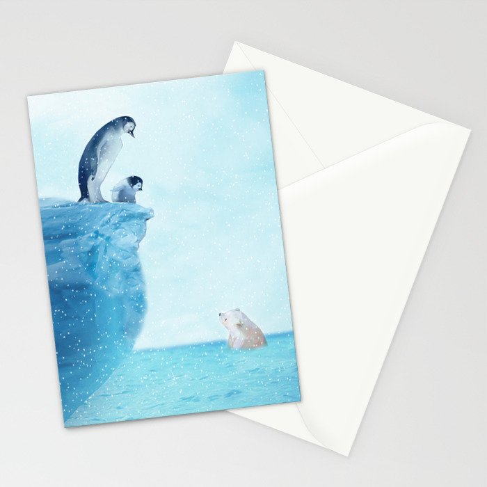 Penguins Stationery Card Gallery Image 2