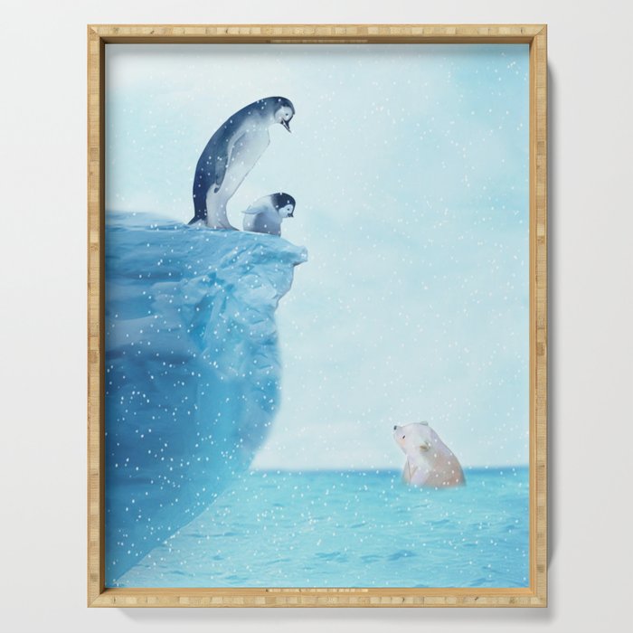 Penguins Serving Tray Gallery Image 1