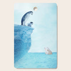 Penguins Cutting Board Gallery Image 1