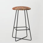 N198 - Vintage Heritage Traditional Golden Berber Moroccan Style Stool Gallery Image 1