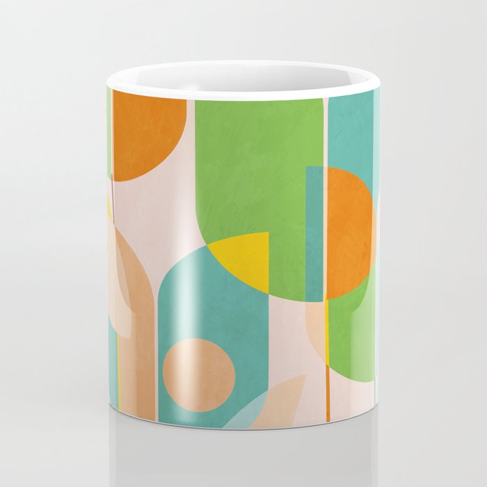 floral shapes IV Coffee Mug Gallery Image 4