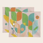 floral shapes IV Placemat Gallery Image 1
