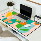 floral shapes IV Desk Mat Gallery Image 2