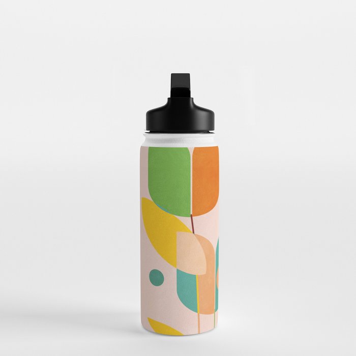 floral shapes IV Water Bottle Gallery Image 3
