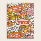 Vote Print in Rainbow Notebook Gallery Image 4