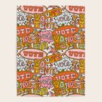 Vote Print in Rainbow Poster Gallery Image 4