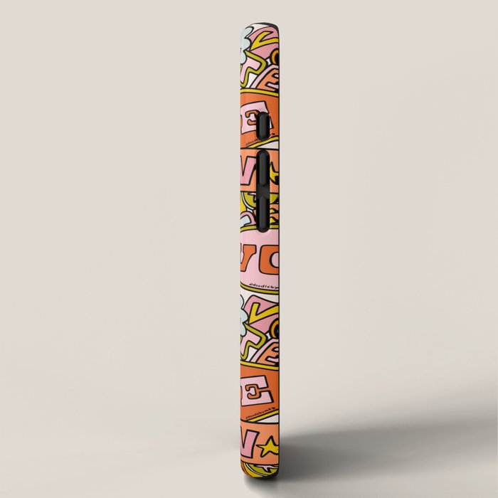 Vote Print in Rainbow iPhone Case Gallery Image 2