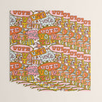 Vote Print in Rainbow Wrapping Paper Gallery Image 3