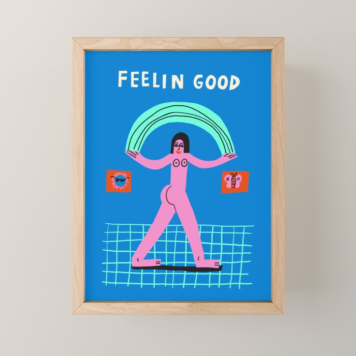 Feelin Good Mini Art Print Gallery Image 1