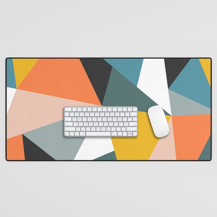 Modern Geometric 36 Desk Mat Gallery Image 1