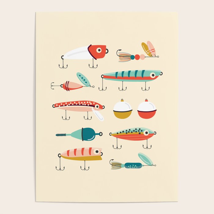 Fishing Lures Poster Gallery Image 4