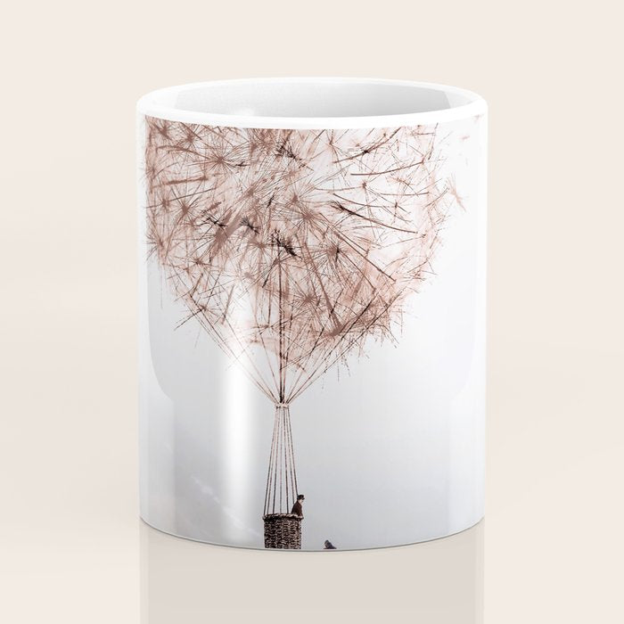 Flying Dandelion Coffee Mug Gallery Image 4