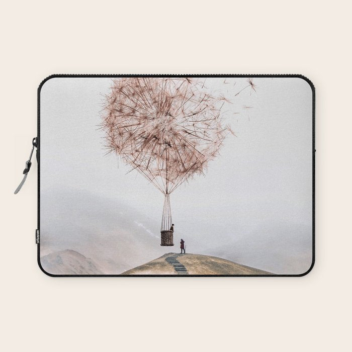 Flying Dandelion Laptop Sleeve Gallery Image 1