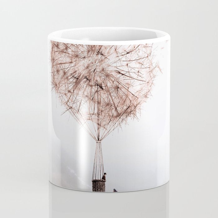 Flying Dandelion Coffee Mug Gallery Image 4