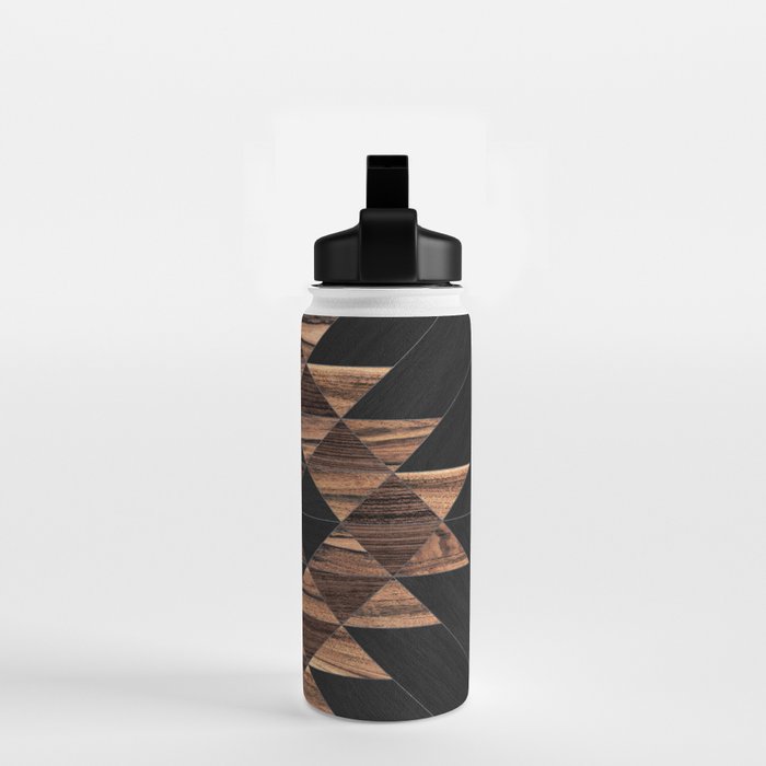 Urban Tribal Pattern No.11 - Aztec - Wood Water Bottle Gallery Image 2