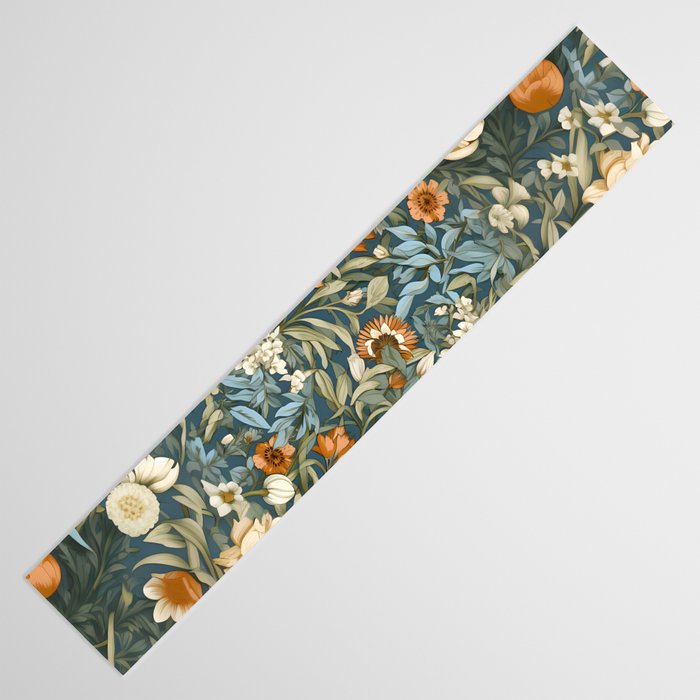 Countryside Blooms Renaissance Cottage Floral Table Runner Gallery Image 3
